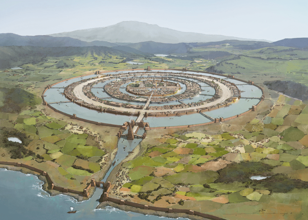 The ringed city of Atlantis
